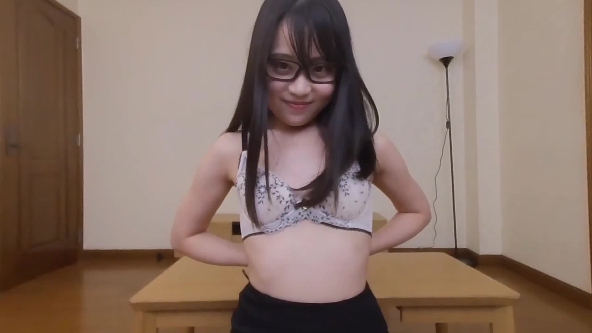 Petite Japanese realtor reveal