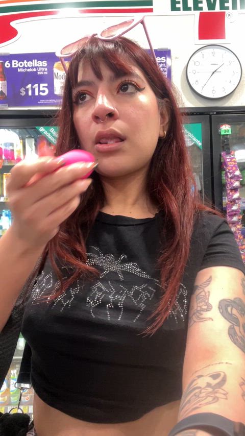 Trying to fit my lush at the convenience store thumbnail