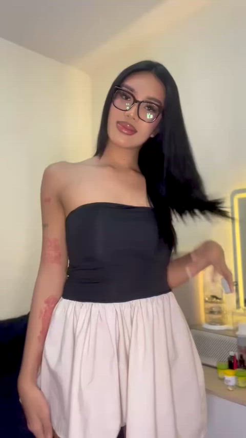 What would you do with me if would stand in front of you like that?😉