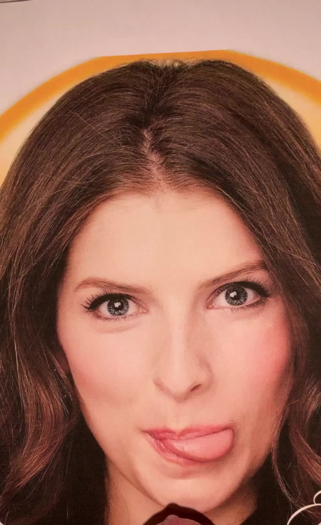 Emptying myself on Anna Kendrick's pretty face