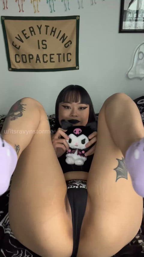 Kuromi merch is the way to my emo heart (and pussy)