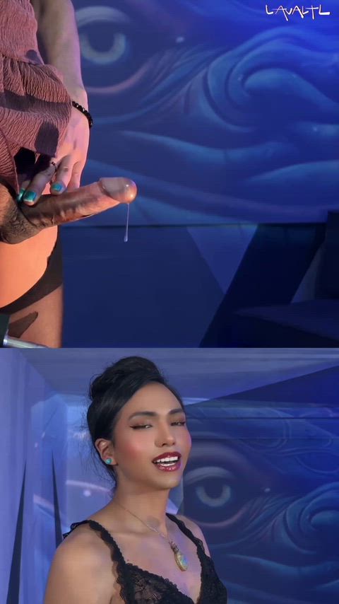 Amateur Big Dick Cum Cumshot Girlcock Pornstar Porn GIF by lavala