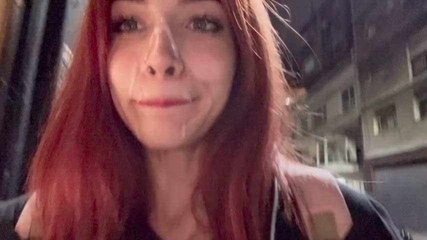 She walks up to you on the street and dares you to kiss her. Would you?
