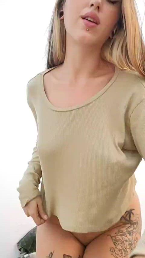 Under the shirt there is something that will like you