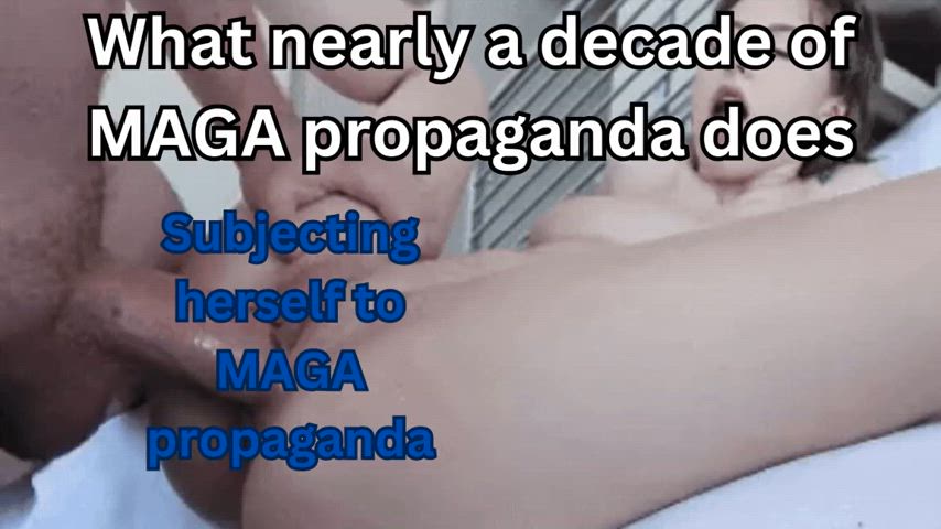 You’ve totally lost. The Feminist Libertard Dream Is Dead. There’s no point in fighting back anymore. Just hope he keeps you.