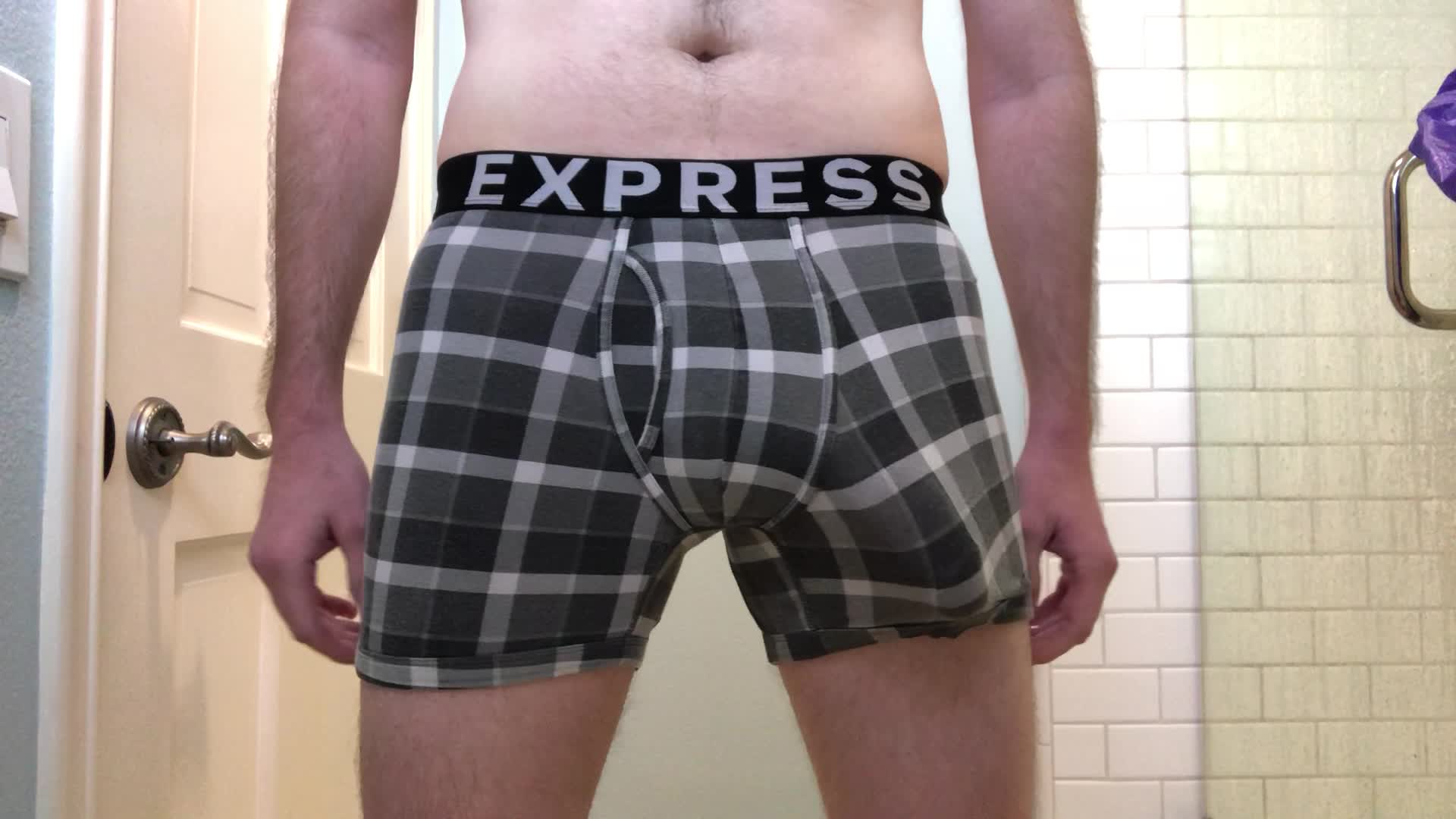 Bulging in my boxer briefs