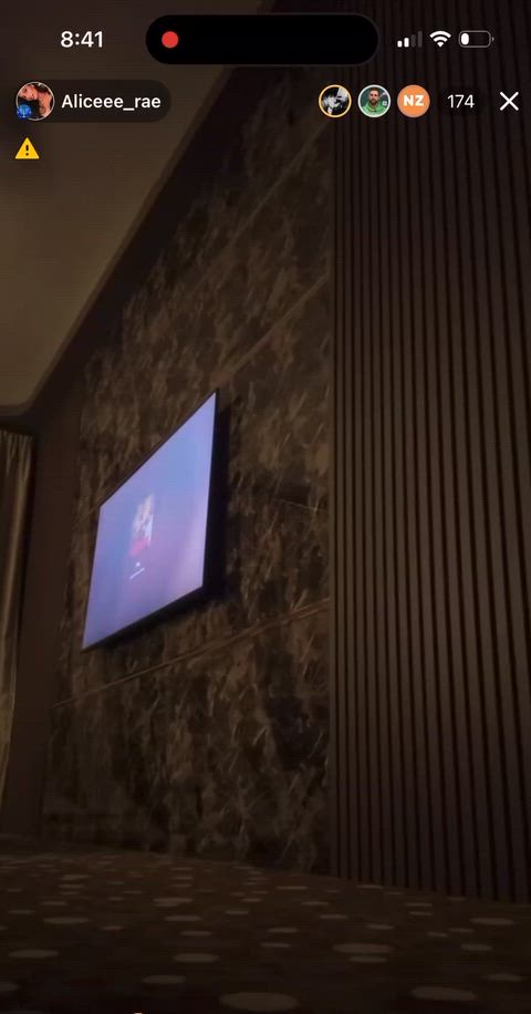 Drunk slut naked on live