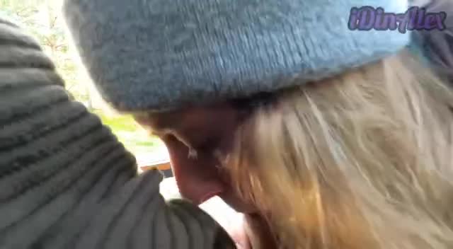 Blowjob In A Public Park