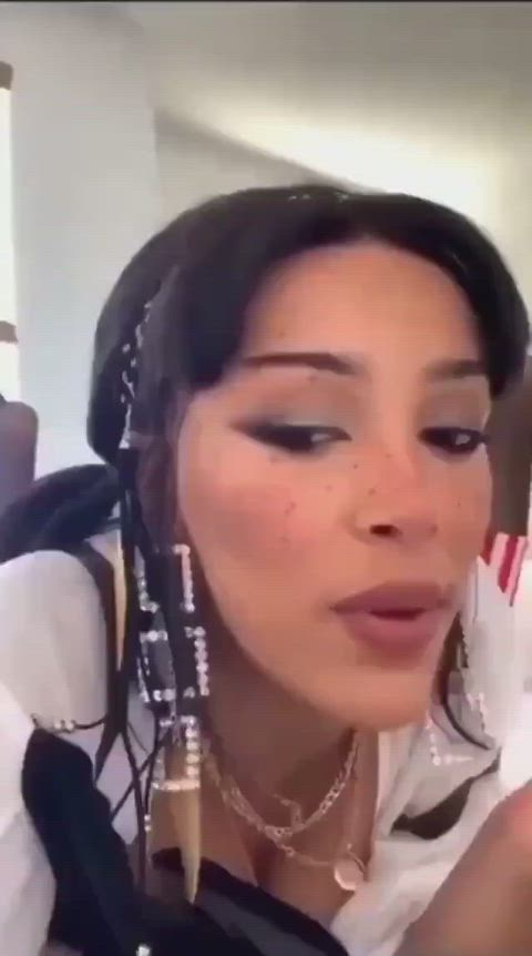 ASMR Amateur Celebrity Cute Ebony Homemade Lightskinned Moaning Role Play Tease Porn GIF by populardick
