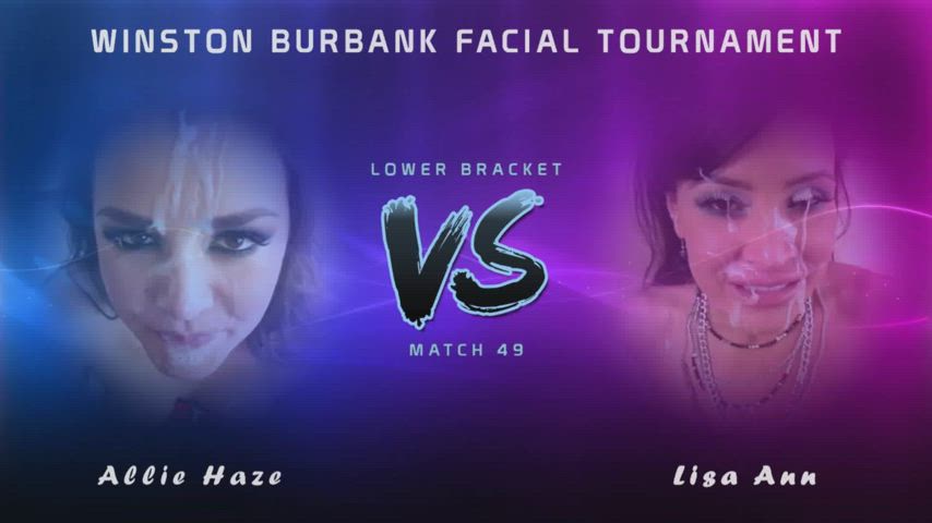 Allie Haze Competition Cumshot Facial Huge Load Lisa Ann Porn GIF by monkeycritic