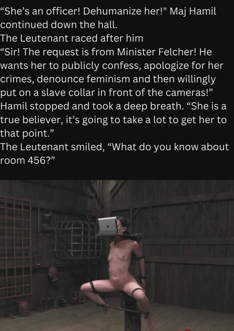 Though she was spared dehumanization, General Amelia White was not grateful for the exception.