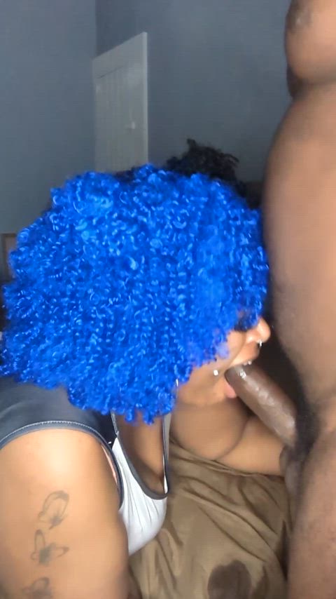 Getting throat fucked last Halloween