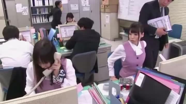 Office Lady Temp Who Works In A Super Micro Mini Skirt 2