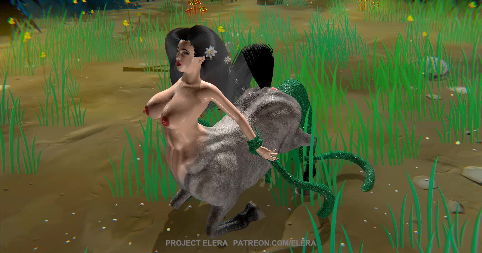 Centaur And Tentacles