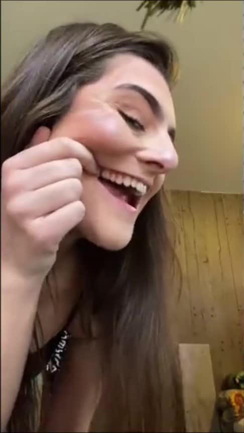 Long tongue fetish