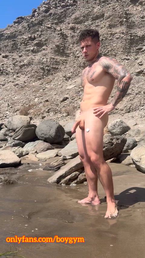 Big Dick Cock Cum Cumshot Gay Masturbating NSFW OnlyFans Public Porn GIF by boygym