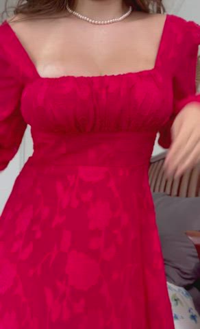 Amateur Big Tits Boobs Dress Perky Pussy Porn GIF by lamsinka89
