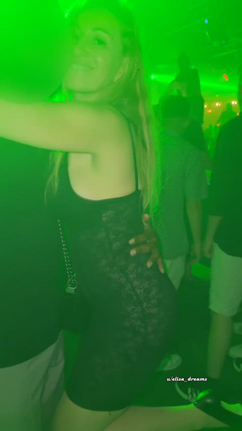 I love going out to clubs wearing see-through outfits and having fun with a black lover in public, cuckolding my husband.