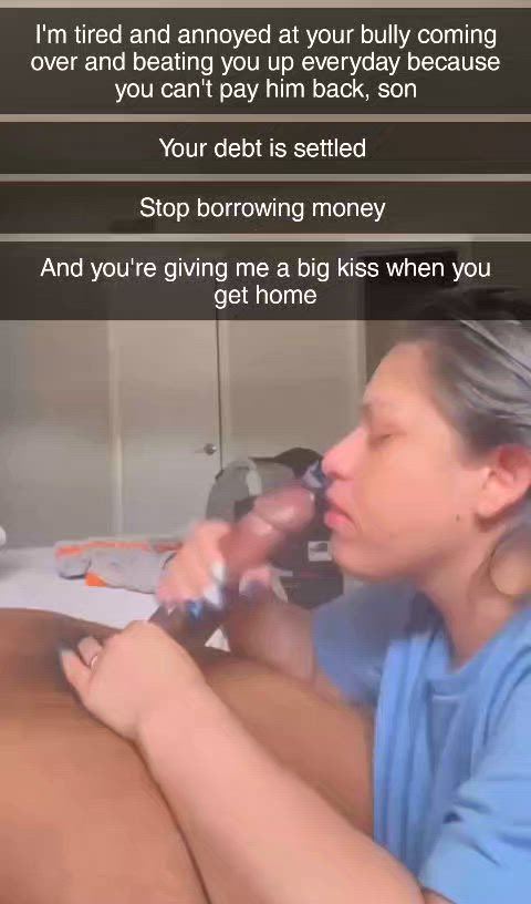 Your mom settled the debt for you