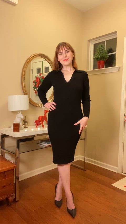 even dumb little sluts can clean up nice sometimes