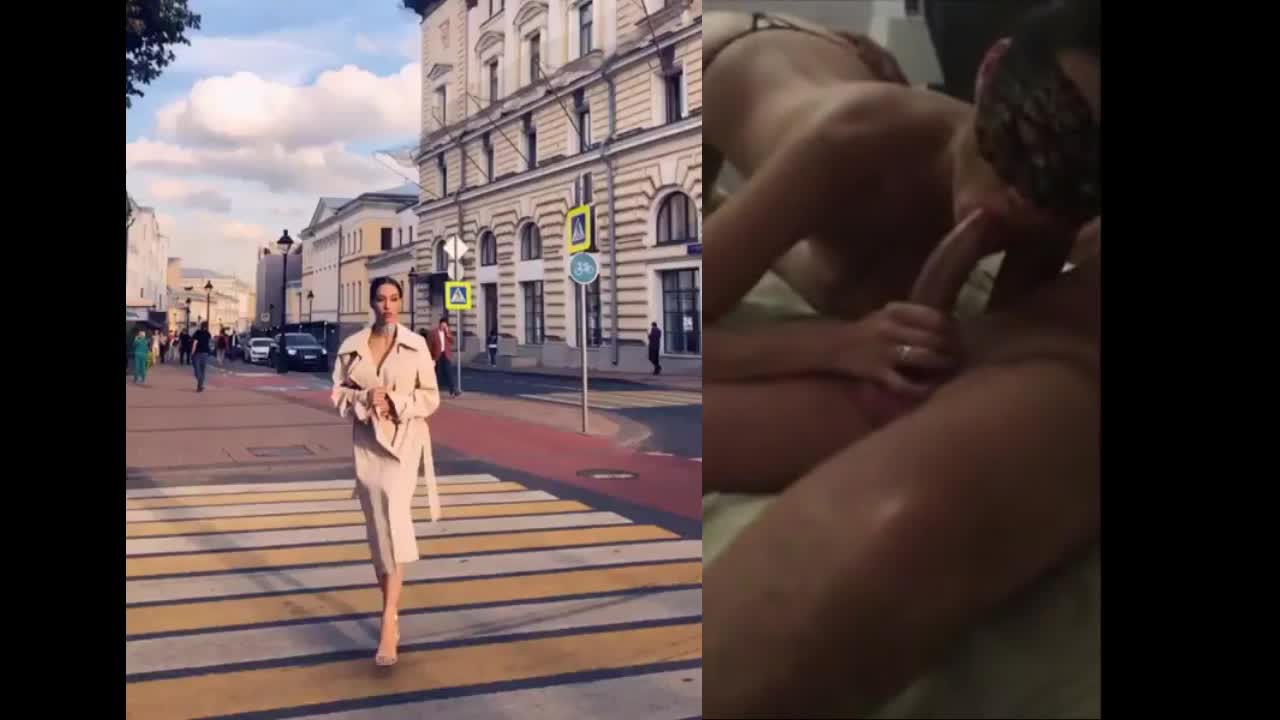 Her first home video