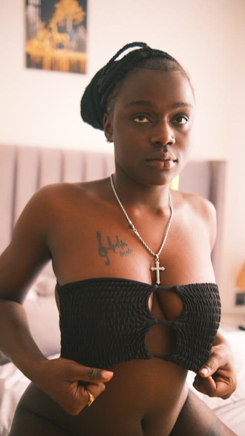 Even when I try to relax, my boobs are on full display