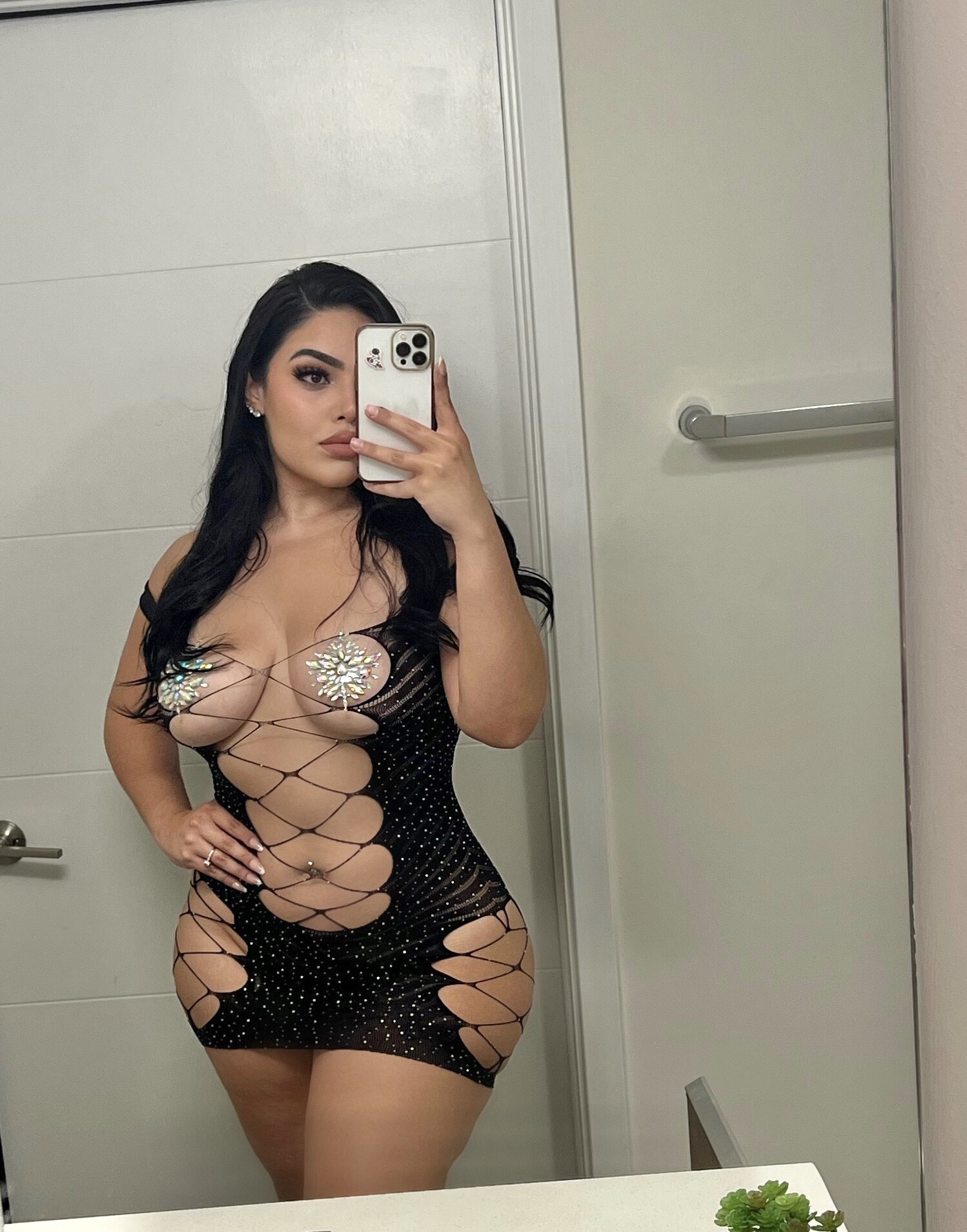 Brunette ass tits boobs