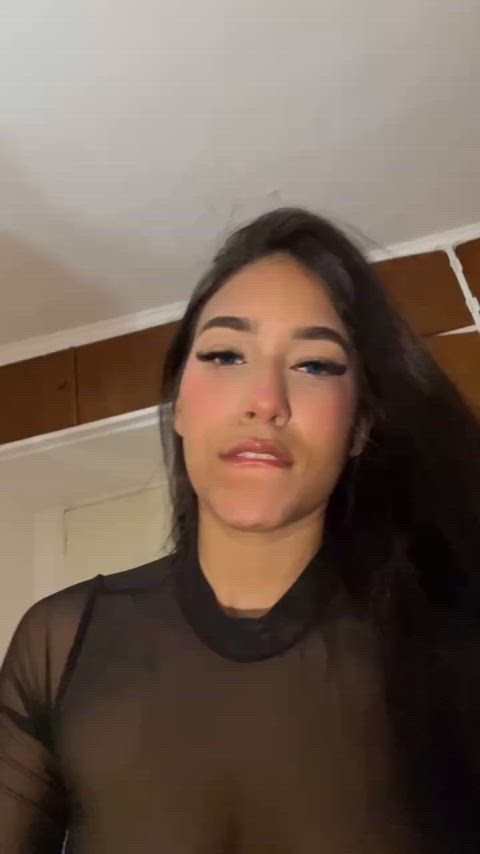 I will never get tired of worshiping my chubby man's small cock, it is completely satisfying for me to make it very hard when at first it is so soft that it makes me bite it