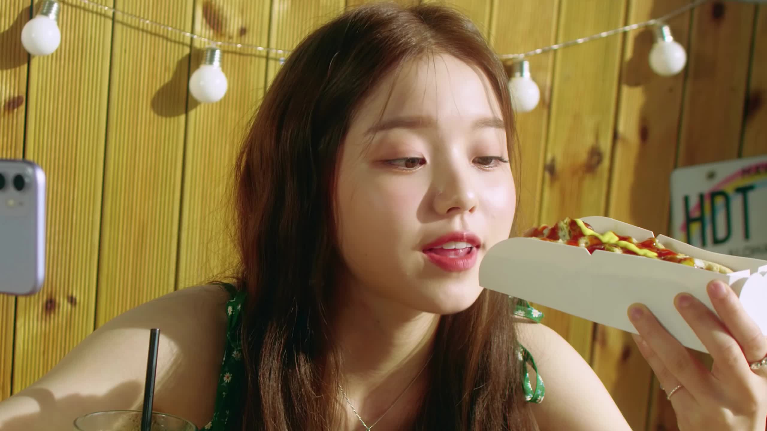 Rothy open mouth and great body