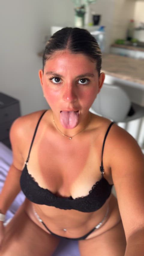 how far do u think this tongue can go?