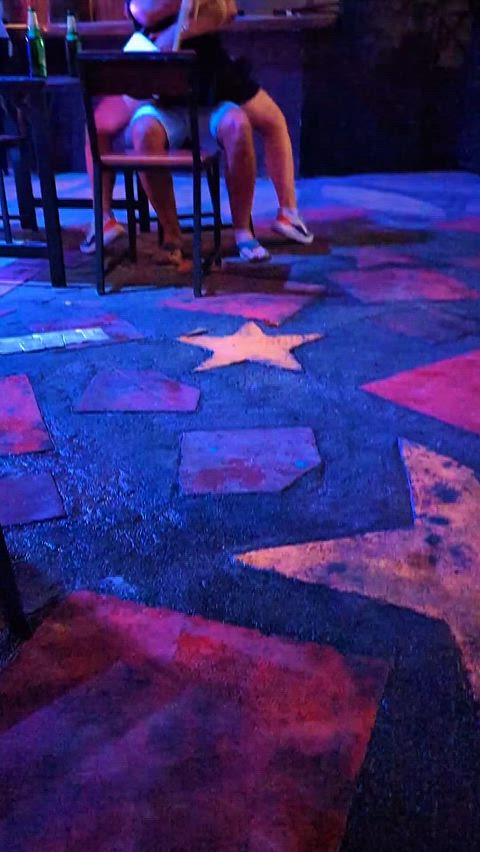 This random guy had no idea my husband was standing right behind us filming everything