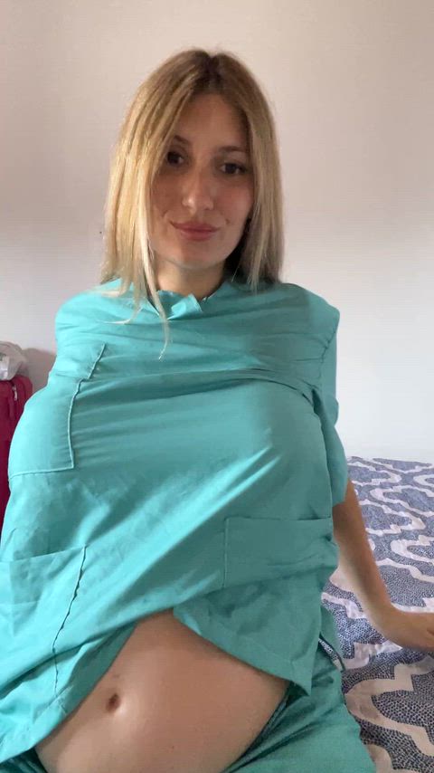 Pregnant but still always willing to bounce on your cock