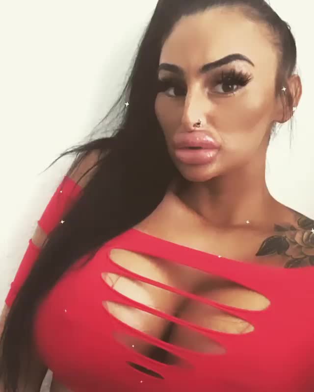 Big Fake Lips & Tits