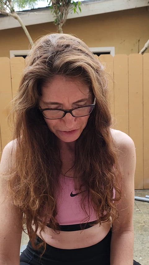 A Quiet Moment with my Wife on the Back Porch