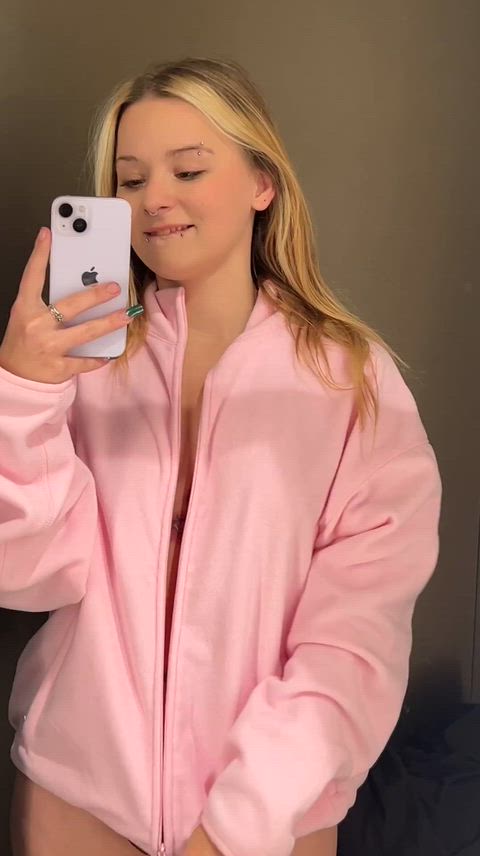 The fitting room always makes me so aroused and wet