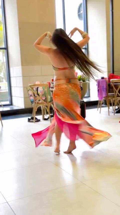 Pregnant Belly Dancer