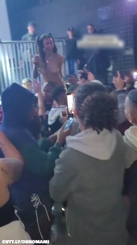 Amateur Exhibitionist Festival Groping Public Slut Trashy Trashy Boners r/ExposedToStrangers Porn GIF by duromami