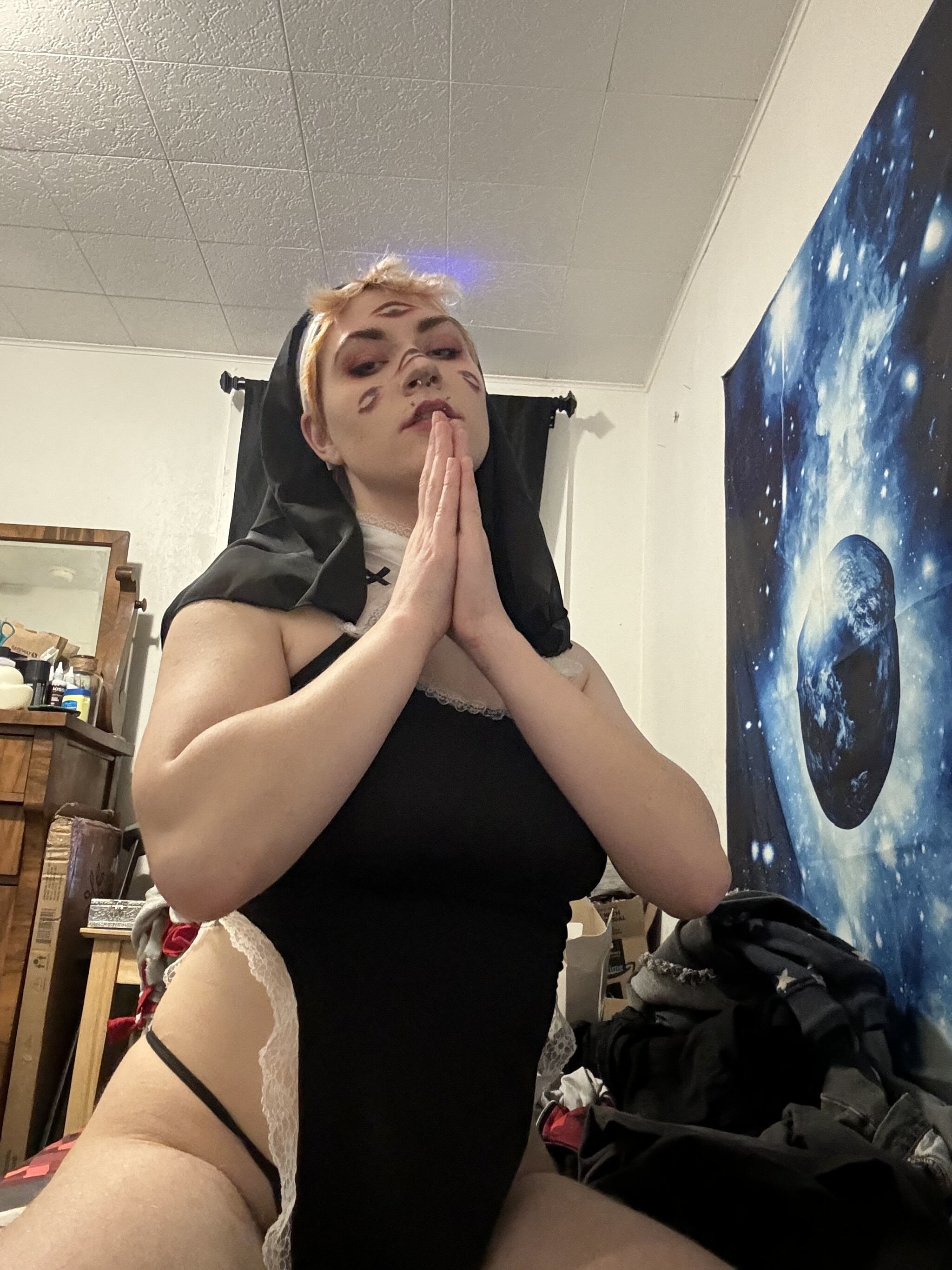 Cuckold clothed cosplay dress
