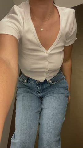 Ass Big Tits Brunette Porn GIF by alya00