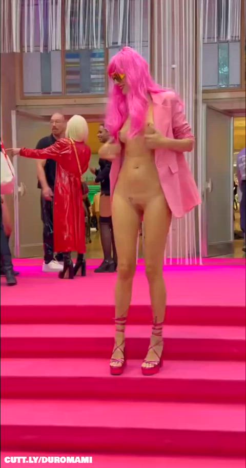 Amateur Ass Exhibitionist Flashing Hotwife Public Tits Porn GIF by duromami