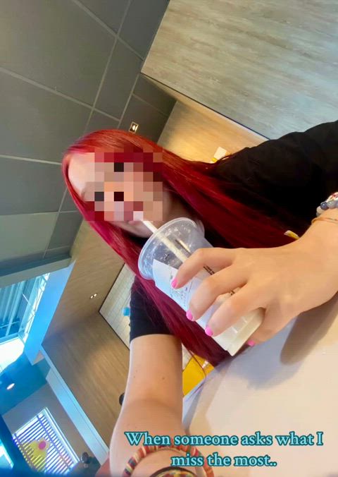Redhead Sister misses her Brother