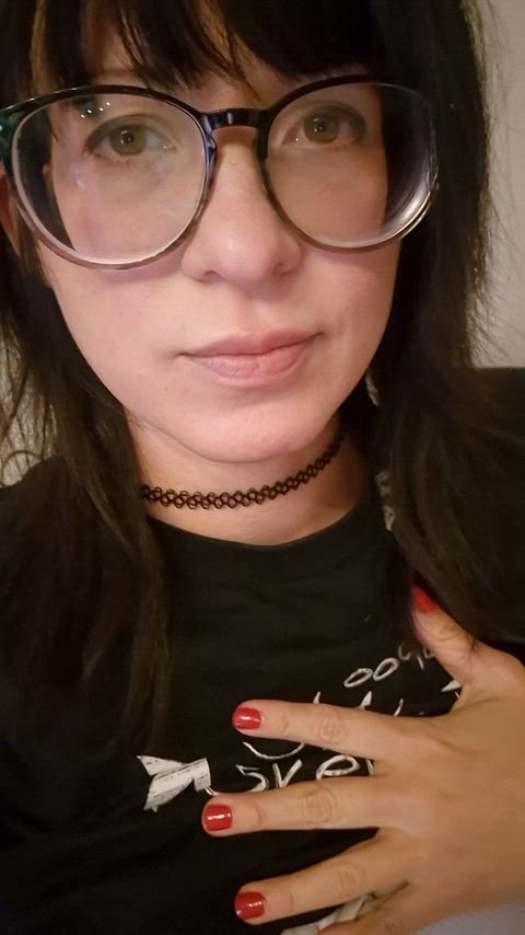 My tired face and my titties for you: