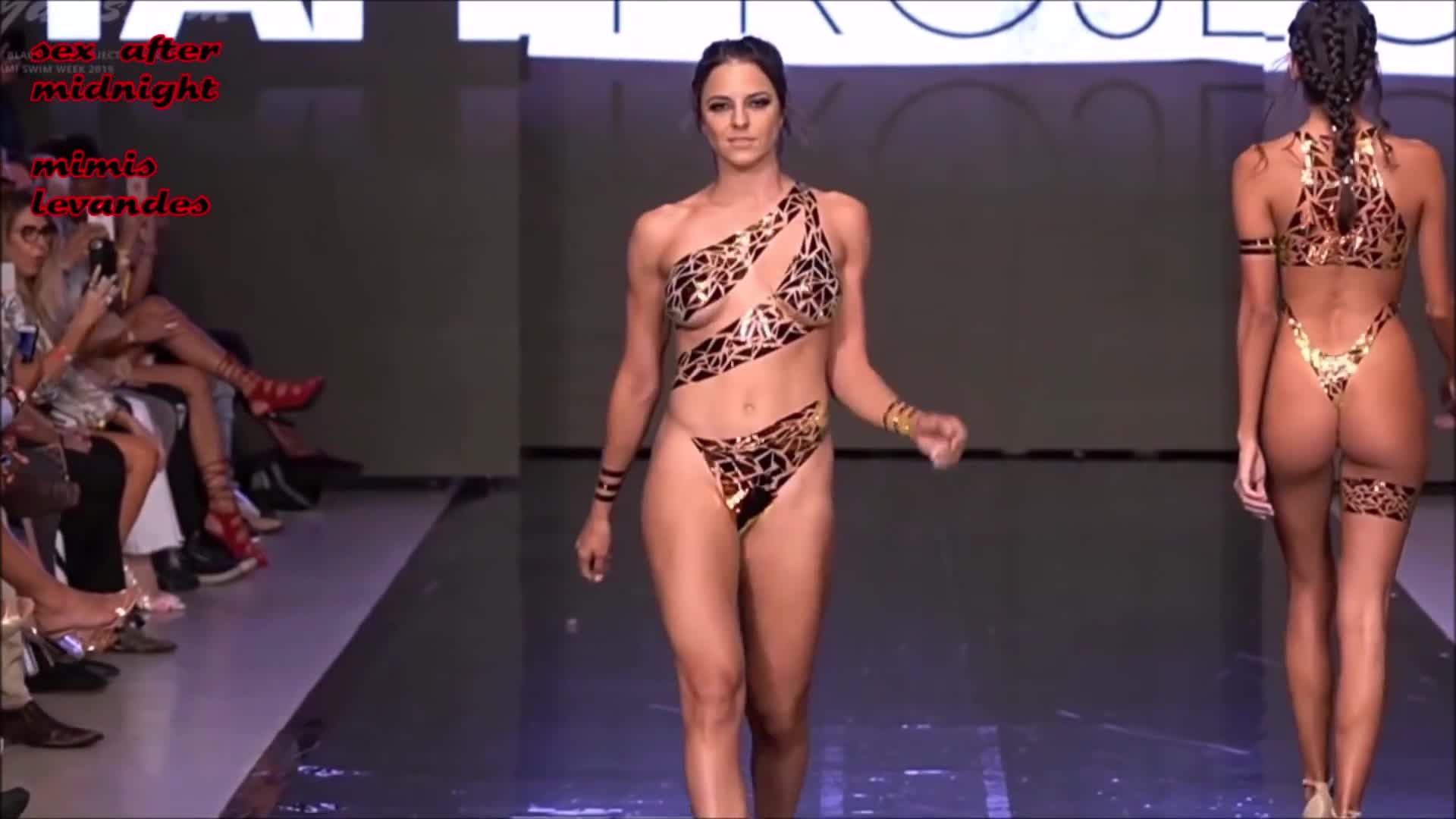 Tape fashion show