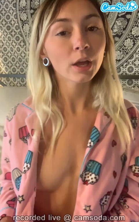 Amateur Ass Blonde Cute Masturbating Orgasm Pussy Squirting Teen Wet Pussy Porn GIF by camsoda