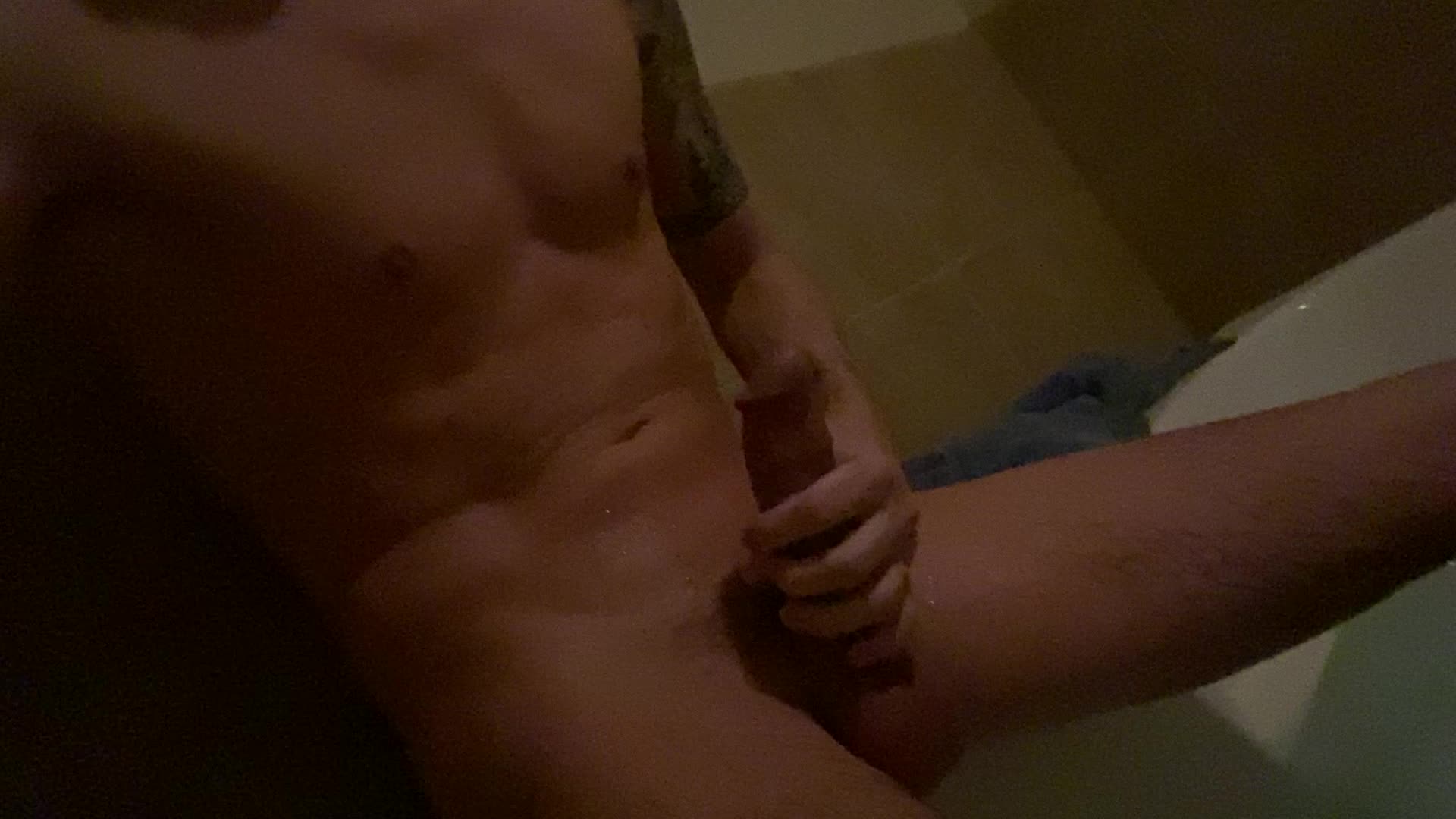 Bath Jerk Off