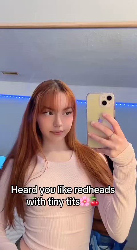 18 Years Old 19 Years Old Ahegao Asian Barely Legal Egirl Petite Redhead Teen TikTok Porn GIF by miamiaof