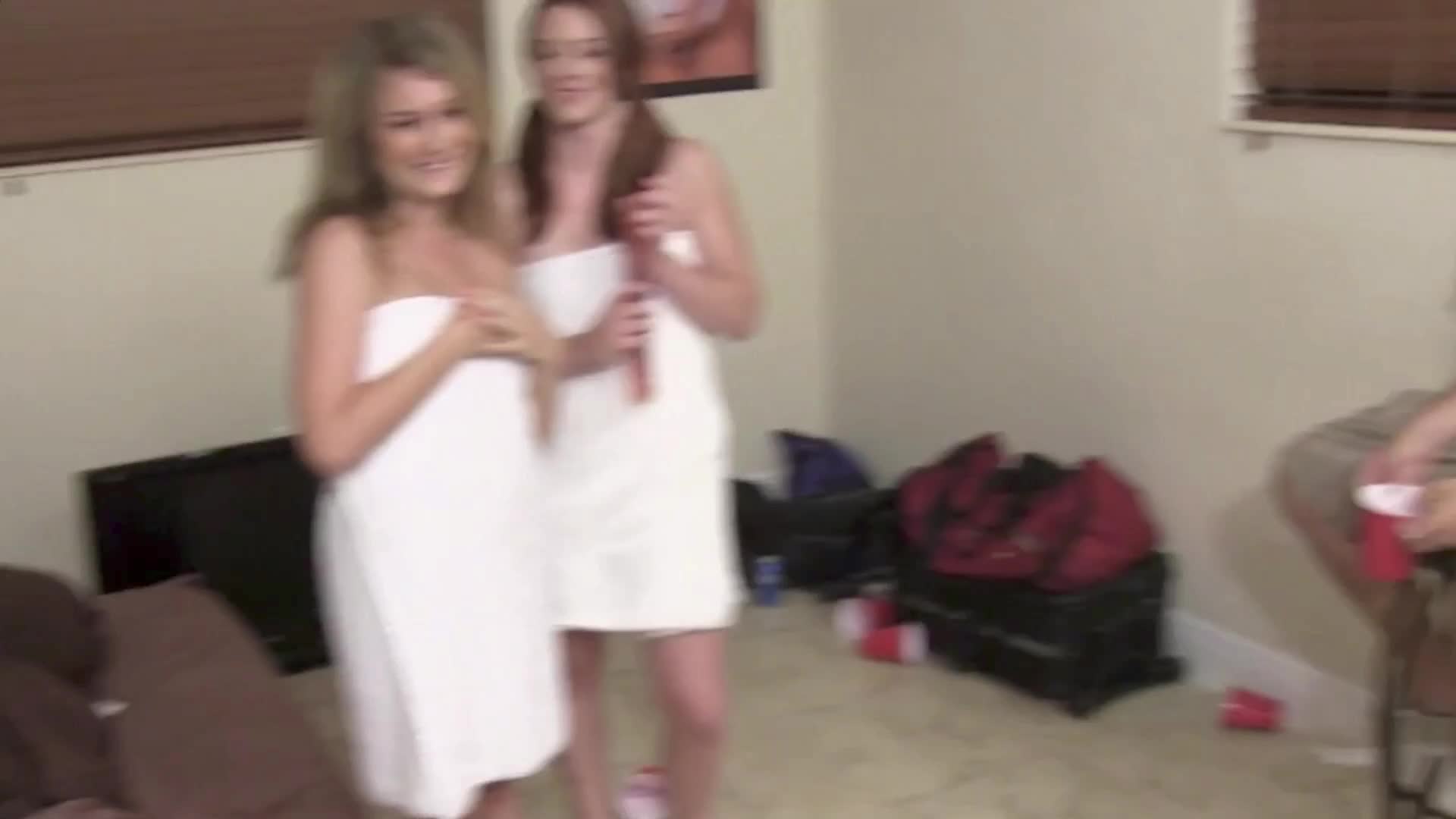 Towels off!