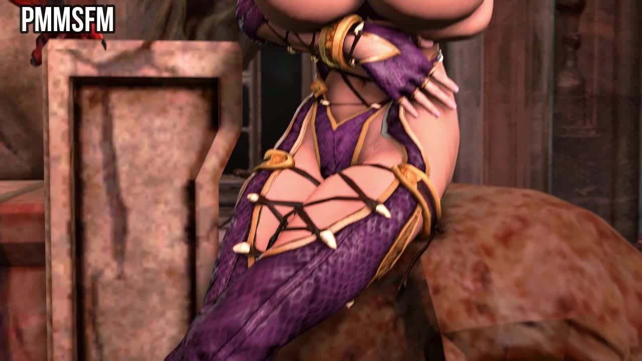Ivy & DOA Girls with enhanced tits fucked by monsters.