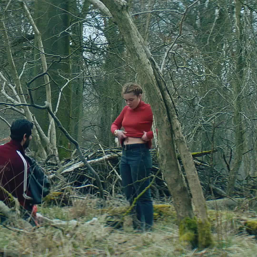 Florence Pugh Strips to Her Underwear in The Little Drummer Girl