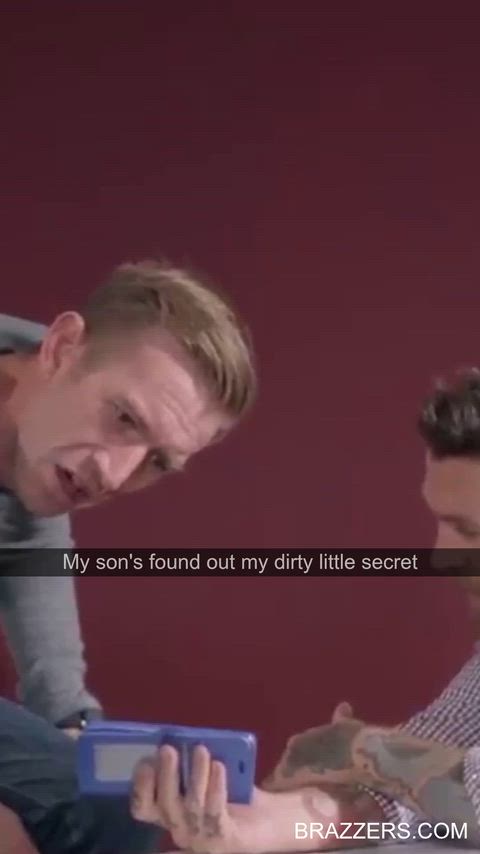 I'm so glad that my son found out what I've been secretly doing